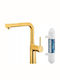 KFA Duero Pure Move Pull-Out Kitchen Faucet Counter with Removable Spray Gold