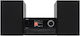 JVC JVC Tonsystem 2.0 UX-E225B 30W mit CD / Digitale Medien Player und Bluetooth Schwarzes