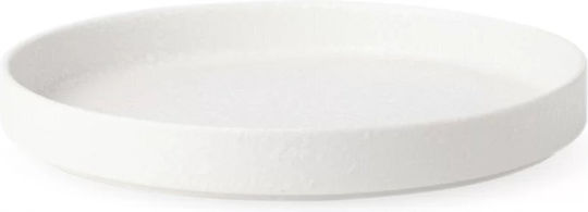 Vilde Shallow White Plate With Diameter 14cm
