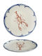 XM-Casa Shallow Plate Made of Blue Porcelain 28cm