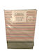 Manterol Casa Super-Double Bed Sheets Set 240x270cm Green 4 Pieces