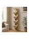 Wooden Bookcase 40x30x174cm