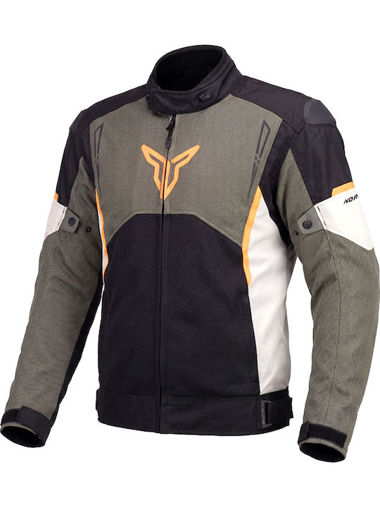 Nordcode Top Speed Air WP Summer Men’s Riding Jacket Olive/Grey