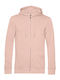 B&C Organic Men's Promotional Long Sleeve Sweatshirt Soft Rose
