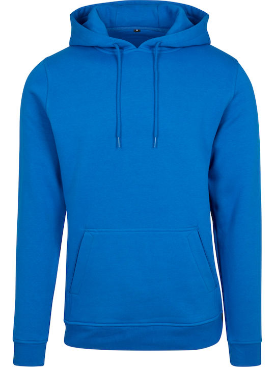 BYB Men's Promotional Long Sleeve Sweatshirt Cobalt Blue