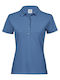 Tee Jays Luxury Stretch Γυναικεία Διαφημιστική Μπλούζα Μακρυμάνικη Ocean Blue