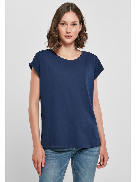 BYB Women's Promotional Short Sleeve T-Shirt Light Navy