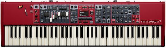 Nord Synthesizer Electro 7 με 73 SemiWeighted Πλήκτρα Κόκκινο