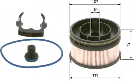 Mercedes E W213 16 2.9 E 400 D Benzinfilter