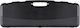 Megaline Black Storage Box 82x25x8 Cm Clamps