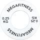 MegaFitness Δίσκος 1 x 0.25kg