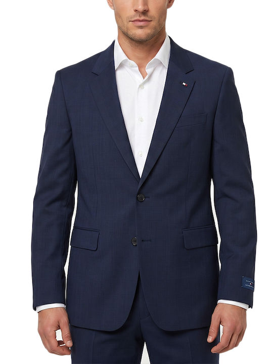 Tommy Hilfiger Sacou bărbătesc de iarnă Albastru Tommy Hilfiger Sacou bărbătesc de iarnă Albastru