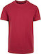 BYB Ανδρικό Διαφημιστικό T-shirt Κοντομάνικο Burgundy