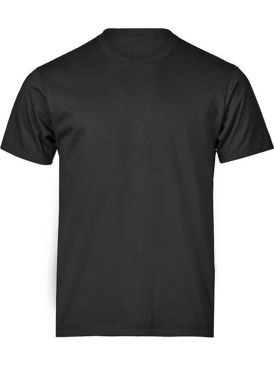 Tee Jays Ανδρικό Διαφημιστικό T-shirt Κοντομάνικο Black