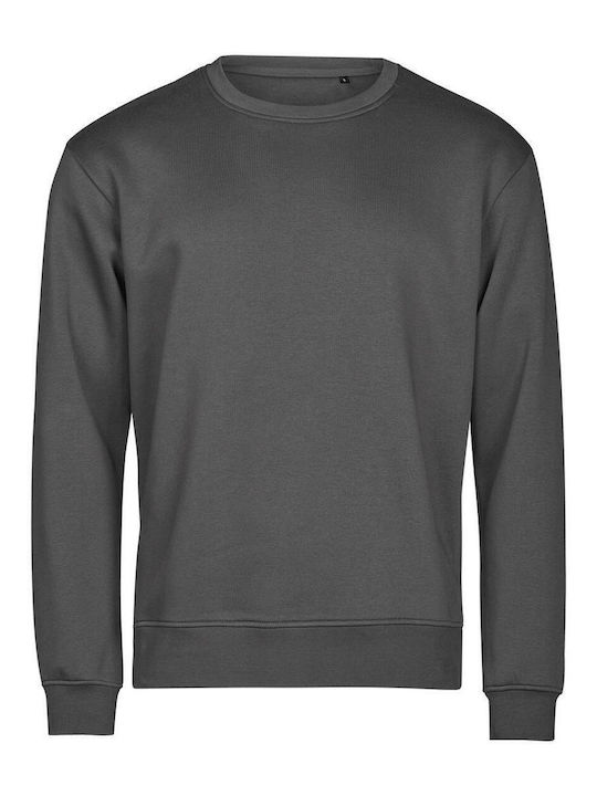 Tee Jays Ανδρικό Διαφημιστικό Φούτερ Μακρυμάνικο Dark Grey