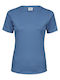 Tee Jays Interlock Women's Promotional Short Sleeve T-Shirt Ocean Blue