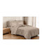 Linea Home Single Duvet Cover 160x240 Mocha