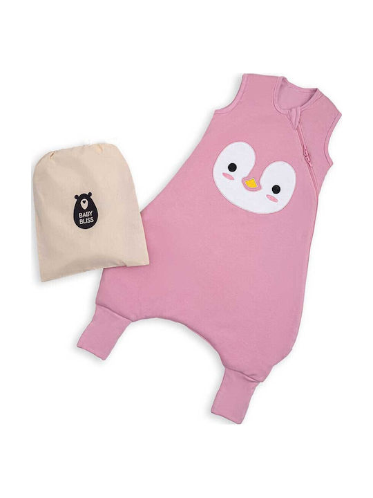 Baby Bliss Φθινοπωρινός Υπνόσακος με Πόδια Pink