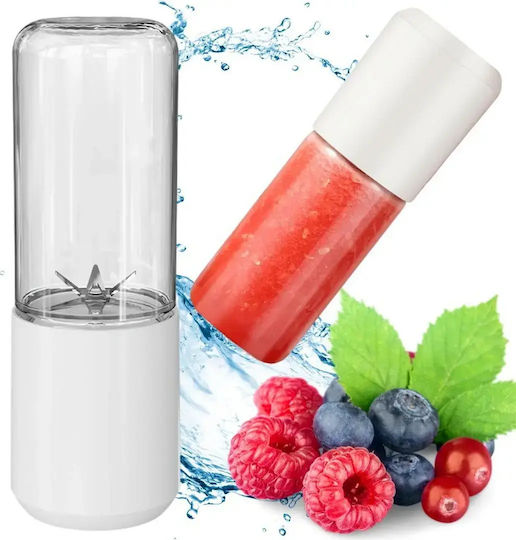 Verk Group Μπλέντερ με Πλαστική Κανάτα 400 ml Λευκό