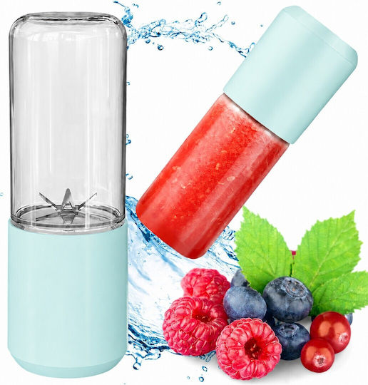 Verk Group Μπλέντερ με Πλαστική Κανάτα 400 ml Μπλε