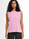BYB Women's Promotional Sleeveless Blouse Cool Pink