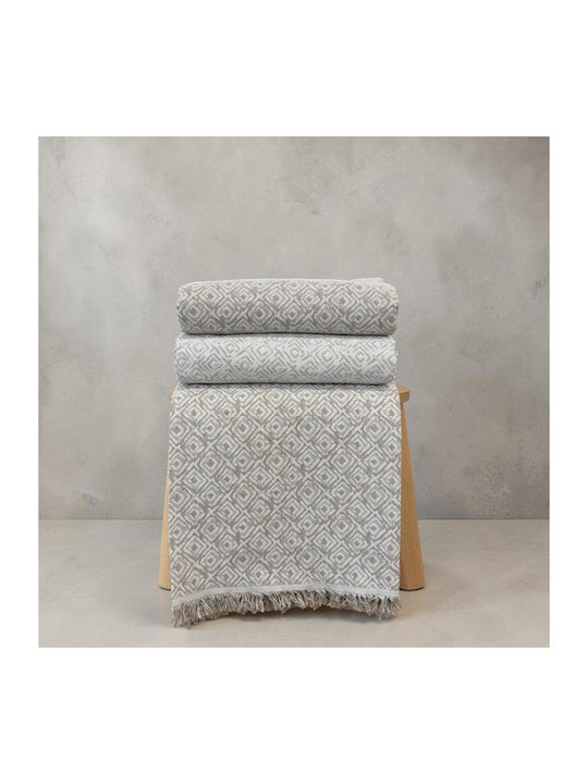Linea Home Regina Überwürfe Set 3 Stück Beige