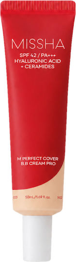 Missha M Perfect Cover BB Light Moisturizing Face Day Cream with SPF42 50ml
