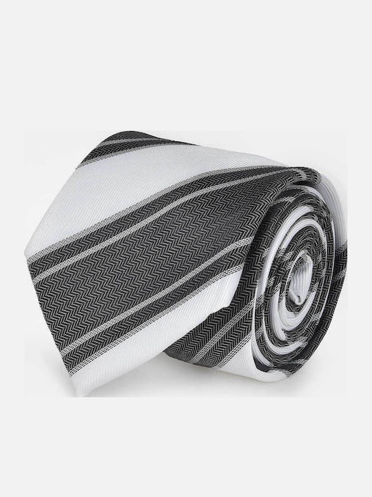 Berto Lucci Men's Tie with Printed Pattern in B...