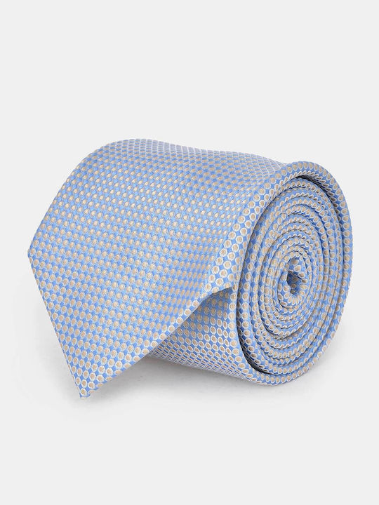 Berto Lucci Men's Tie with Printed Pattern in L...