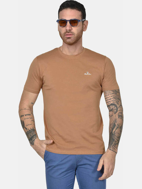 Berto Lucci T-shirt Καμελ