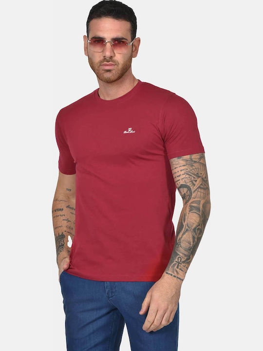Berto Lucci T-shirt Μπορντο