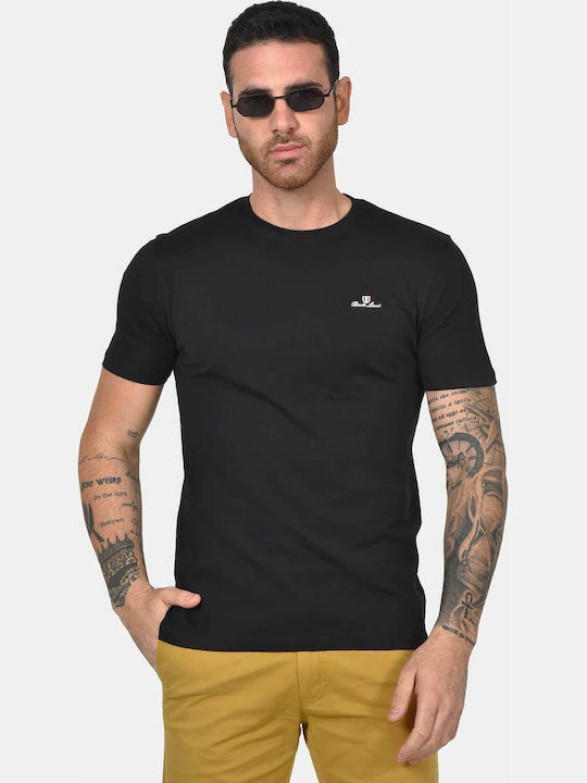 Berto Lucci T-shirt Μαυρο