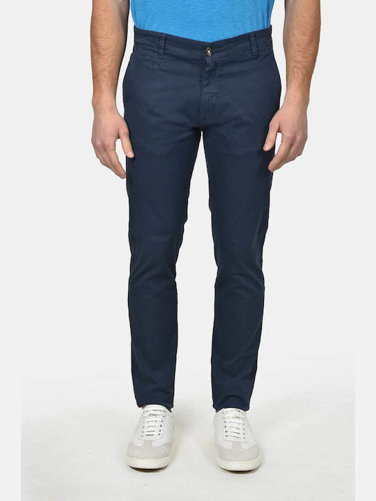 Berto Lucci Herrenhose Chinos Elastisch Schlank...