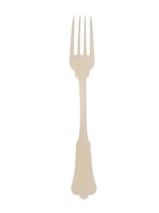 Sabre Sabre Gabeln Obst/Dessert Inox Beige 6 Stück