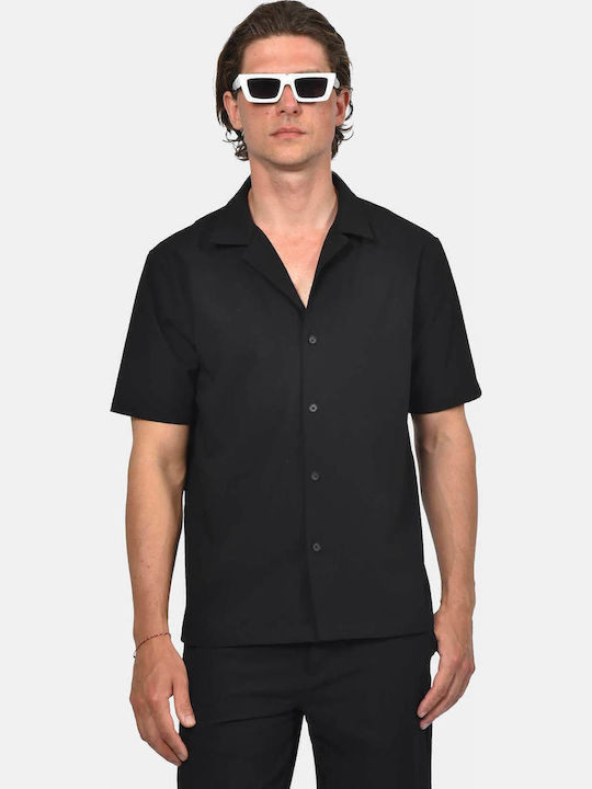 Berto Lucci Short Sleeve Shirt in Regular Fit B...