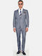 Herrenanzug mit Schlanke Passform Blau