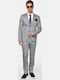 Summer Men's Suit with Regular Fit Blue