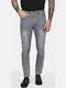 Herren Jeanshose Elastisches Slim Anwendung Grau