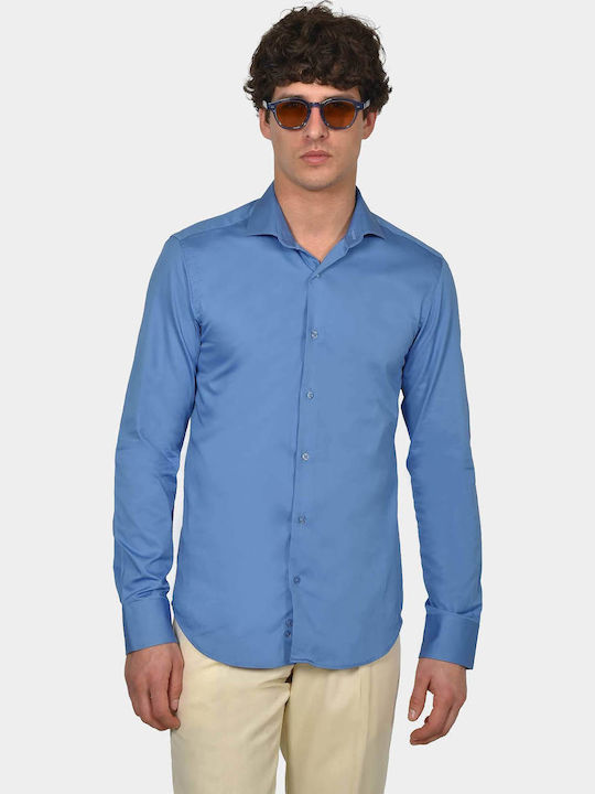 Long Sleeve Cotton Shirt in Regular Fit RaF