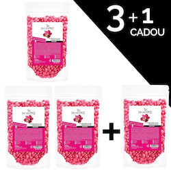 Set 3+1 Free Elastic Wax Granules Sensopro Milano Orchid 100g