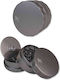 Black Leaf Алуминиева 3 Части Мелачка Титан Сив