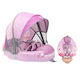 Mambobaby Плувни Помощници Swimtrainer със Сенник Розов