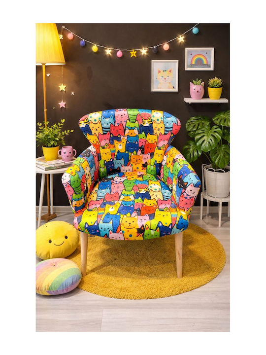 Retro Sessel 60x50x50cm