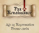 Pax Renaissance Age Reformation Promo Cards