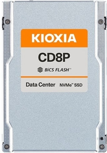 Kioxia CD8P-R Серия 2 SSD 3.8TB тип 2.5'' с връзка PCI Express 4.0 KCD8XPUG3T84