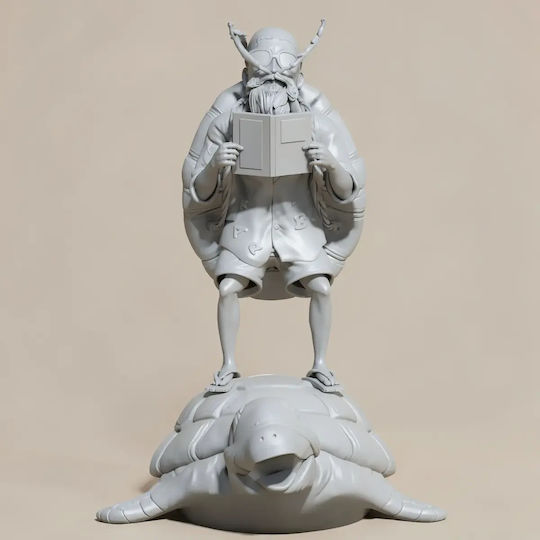 Άβαφη 3d Φιγούρα Master Roshi Pervert Dragonball 3d Printing Figurine Βάψιμο Diy Δώρο Χρώματα 30 Cm 1:6
