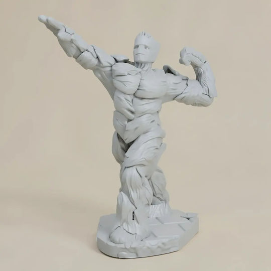 Unpainted 3D Figure Swole Groot Guardian Galaxy 3D Printing Figurine Painting DIY Gift Colors 15.2 Cm 1:12