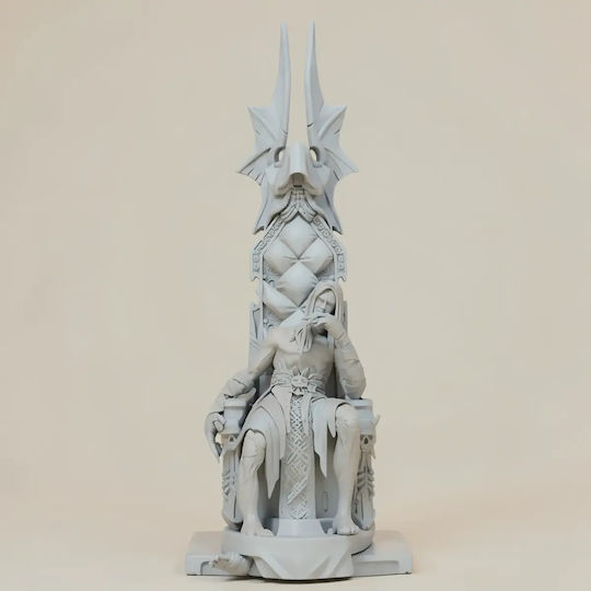 Unpainted 3D Figure Old Gabriel Dracula From Castlevania Miniature Painting Diy Gift Colors 15.2 Cm 1:12