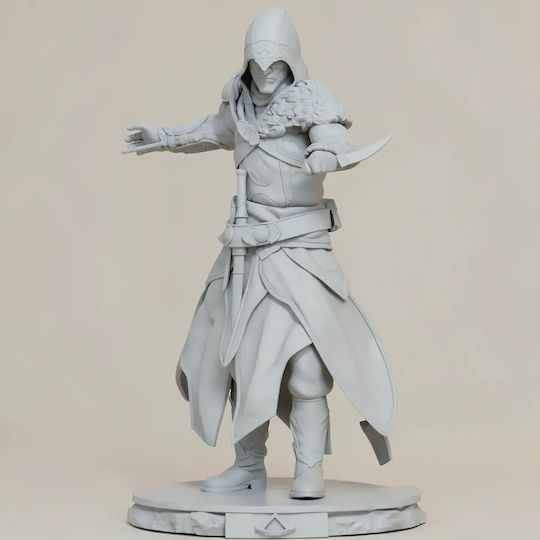 Unbemalte 3d Figur Ezio Auditore Aus Assassin's Creed Bemalung Diy Geschenk Farben 20 Cm 1:8