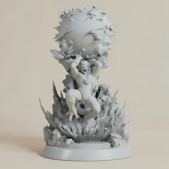 Unpainted 3D Figure Frieza Death Ball From Dragon Ball Painting Diy Gift Colors 15.2 Cm 1:12